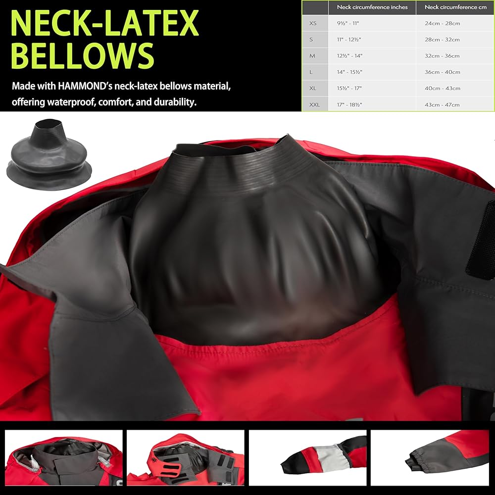 Amazon.com : FWG Men's 3L-Gore Pro Tex Dry Suit – Waterproof